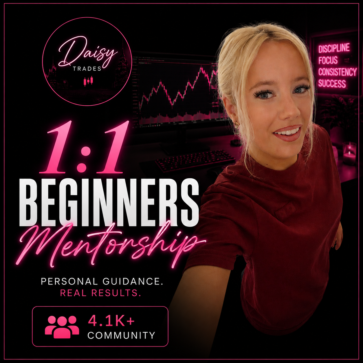 1:1 Beginner Trading Mentorship